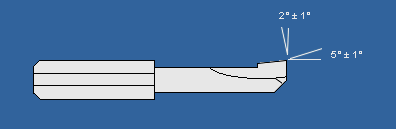 Center Ground Boring Bar with Specs