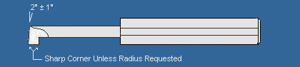 Center Ground Retaining Ring/Recess with Specs